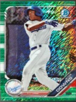 Jeter Downs [Green Shimmer Refractor] #BCP-115