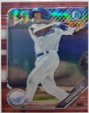 Jeter Downs [Red Refractor] #BCP-115