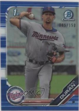 Jhoan Duran [Blue Refractor] #BCP-225
