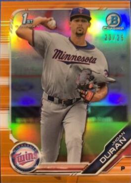 Jhoan Duran [Orange Refractor] #BCP-225