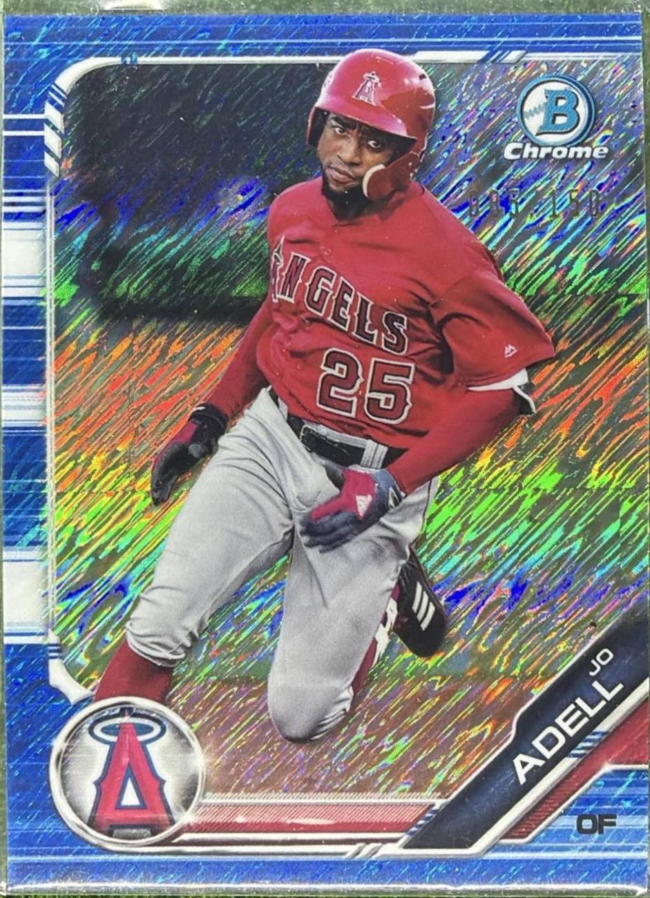 Jo Adell [Blue Shimmer Refractor] #BCP-4