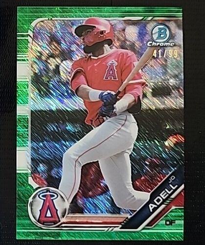 Jo Adell [Green Shimmer Refractor] #BCP-250