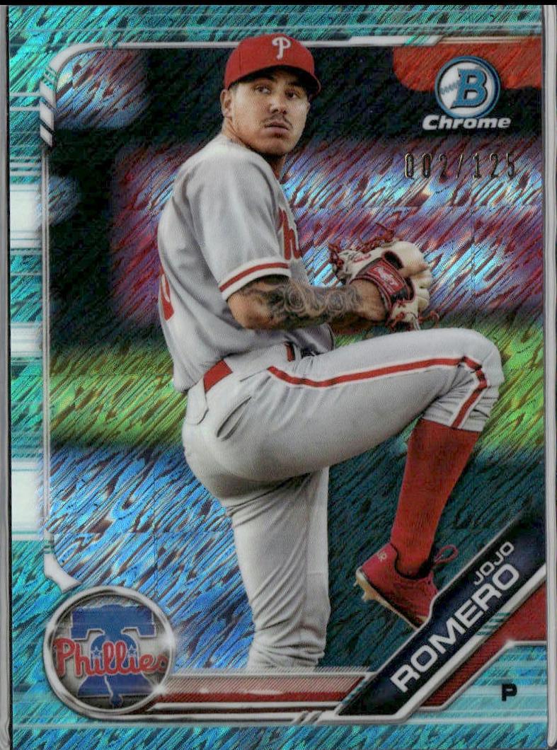 JoJo Romero [Aqua Shimmer Refractor] #BCP-37
