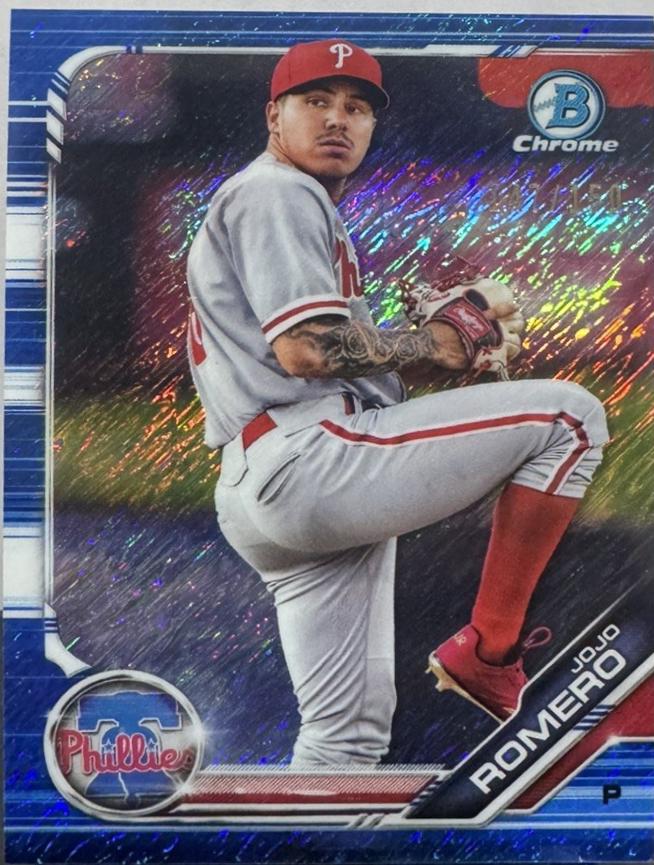 JoJo Romero [Blue Shimmer Refractor] #BCP-37