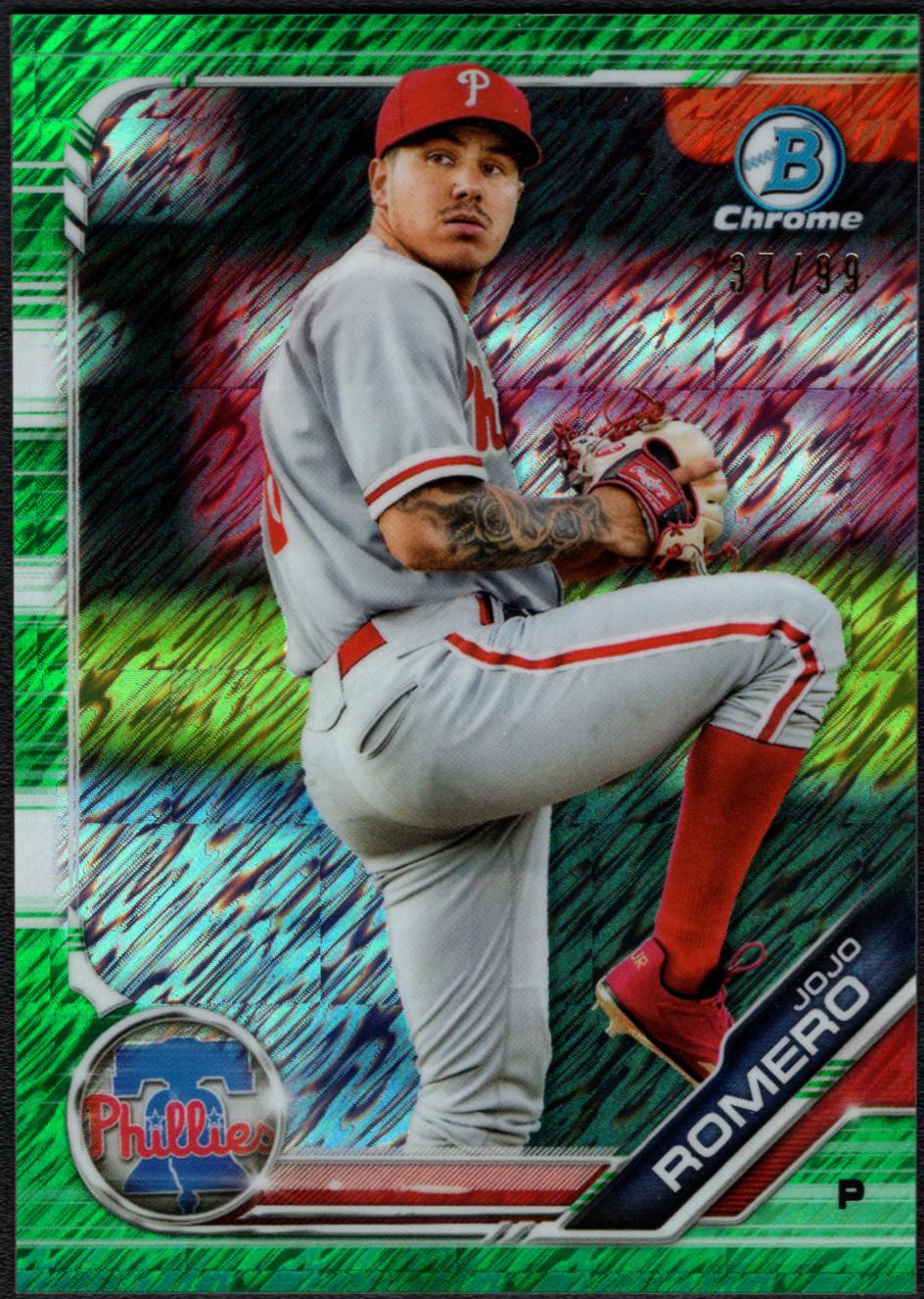 JoJo Romero [Green Shimmer Refractor] #BCP-37