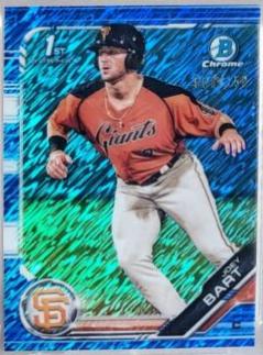 Joey Bart [Blue Shimmer Refractor] #BCP-50