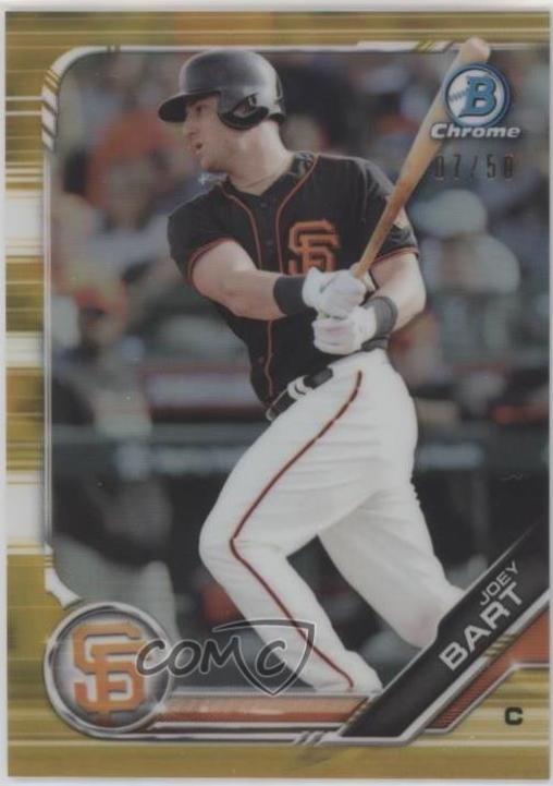 Joey Bart [Gold Refractor] #BCP-50
