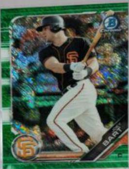 Joey Bart [Green Shimmer Refractor] #BCP-174