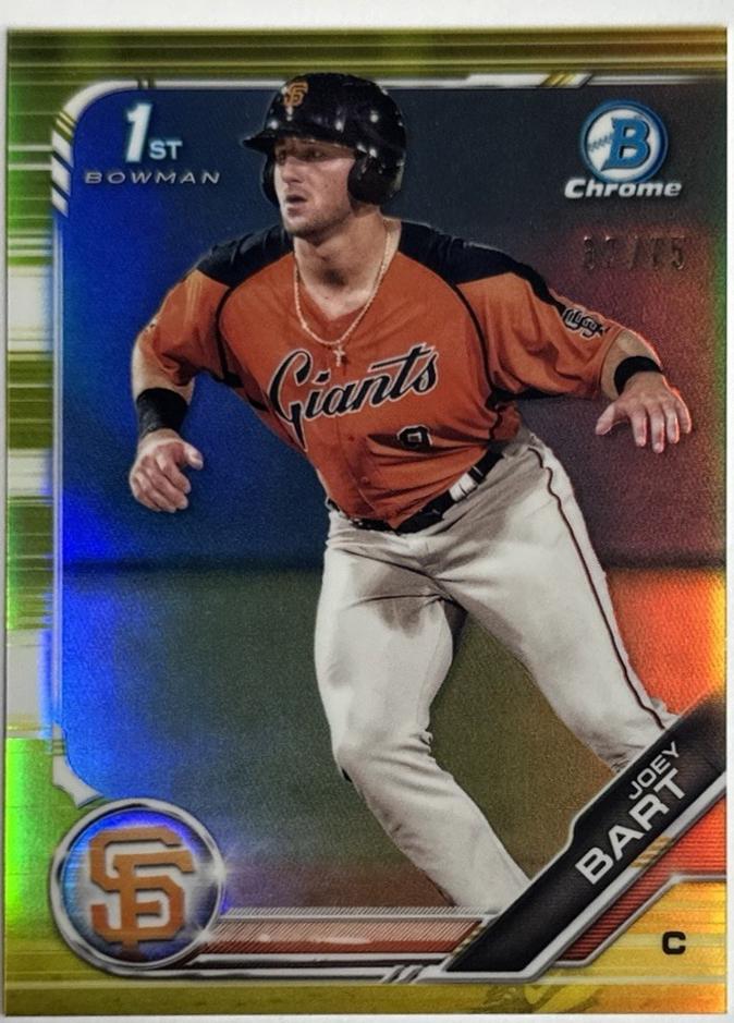 Joey Bart [Yellow Refractor] #BCP-50