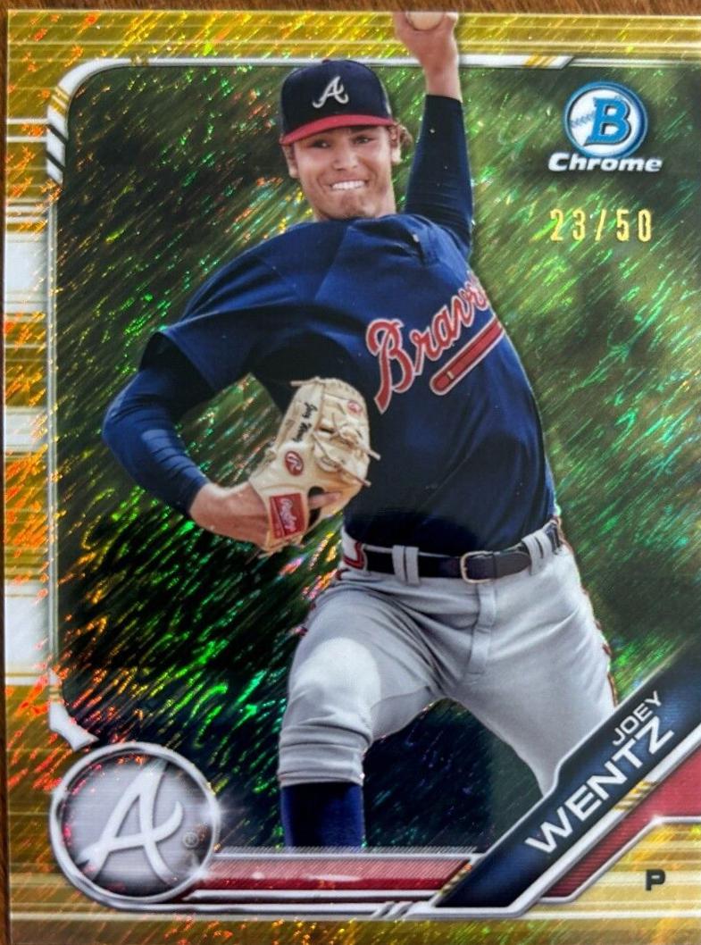 Joey Wentz [Gold Shimmer Refractor] #BCP-57
