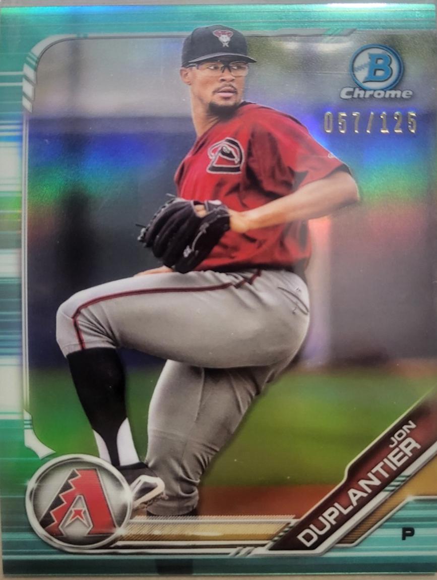 Jonathan Duplantier [Aqua Shimmer Refractor] #BCP-67