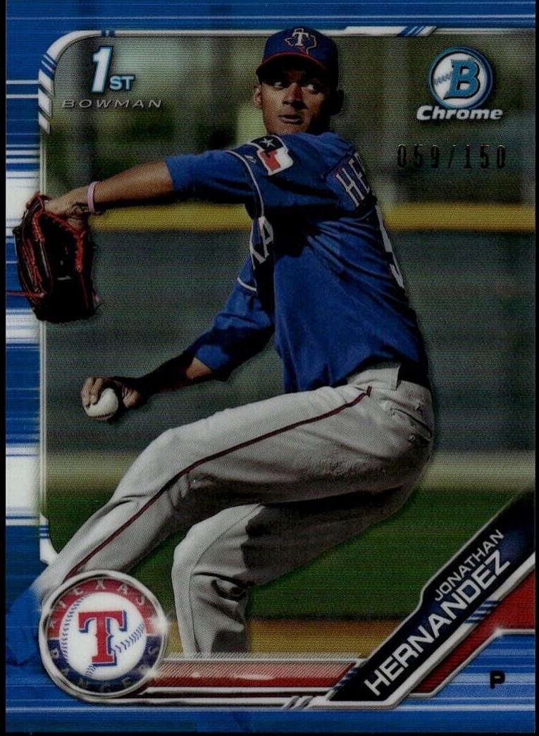 Jonathan Hernandez [Blue Refractor] #BCP-119