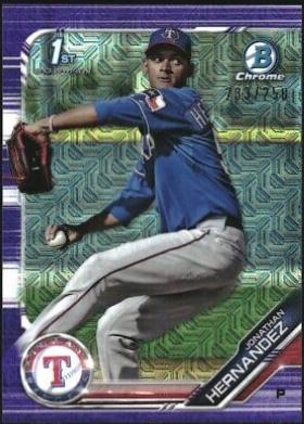 Jonathan Hernandez [Purple Refractor] #BCP-119