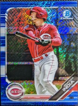 Jonathan India [Blue Shimmer Refractor] #BCP-102