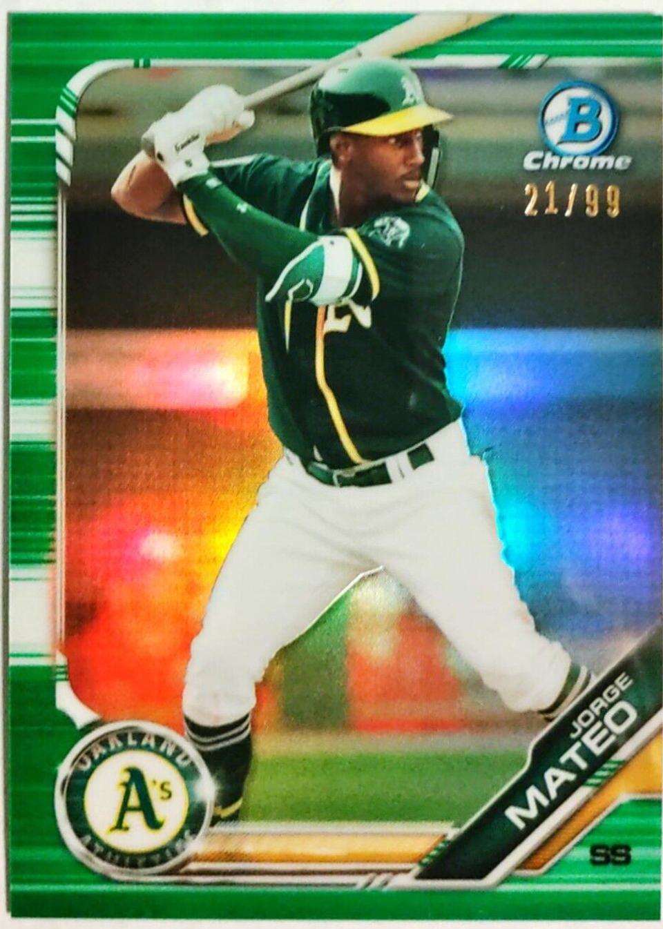 Jorge Mateo [Green Refractor] #BCP-217
