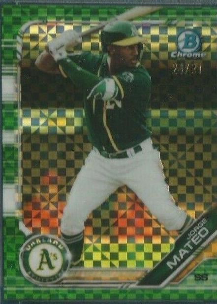 Jorge Mateo [X Green Xfractor] #BCP-217