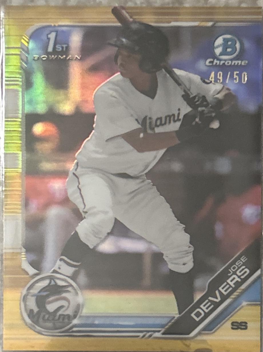 Jose Devers [Gold Refractor] #BCP-176