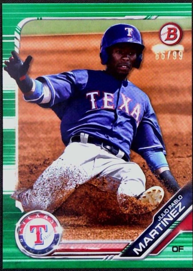 Julio Pablo Martinez [Green Shimmer Refractor] #BCP-30