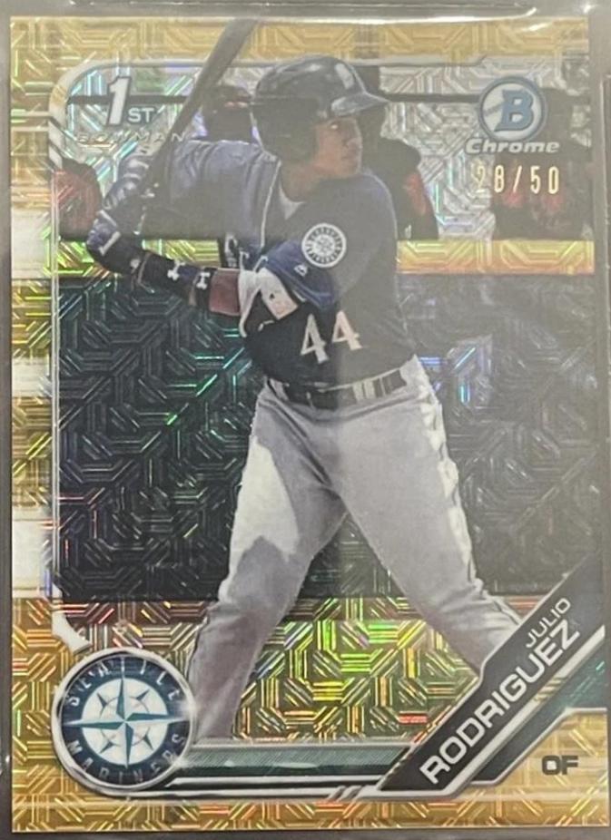 Julio Rodriguez [Gold Refractor] #BCP-33