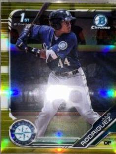 Julio Rodriguez [Yellow Refractor] #BCP-33