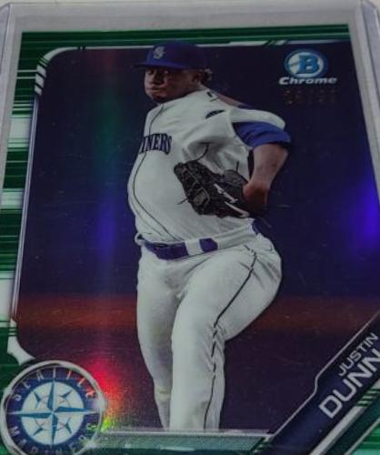 Justin Dunn [Green Refractor] #BCP-3