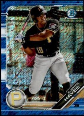 Ke'Bryan Hayes [Blue Shimmer Refractor] #BCP-71