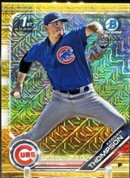 Keegan Thompson [Gold Refractor] #BCP-90