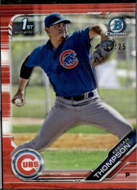 Keegan Thompson [Orange Refractor] #BCP-90