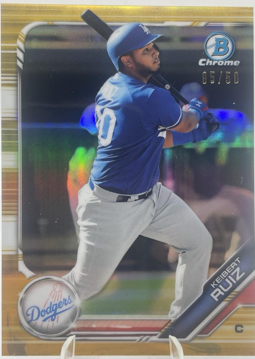 Keibert Ruiz [Gold Refractor] #BCP-235
