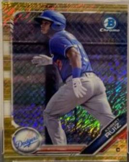 Keibert Ruiz [Gold Shimmer Refractor] #BCP-118