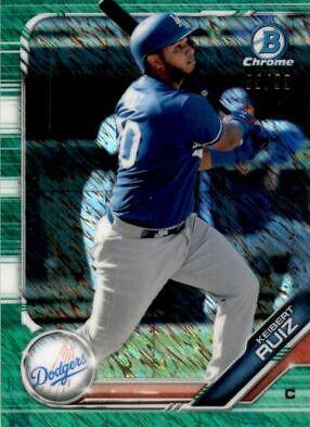 Keibert Ruiz [Green Shimmer Refractor] #BCP-118