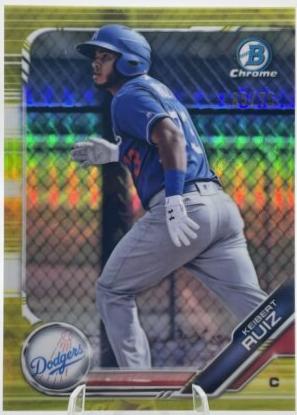 Keibert Ruiz [Yellow Refractor] #BCP-118