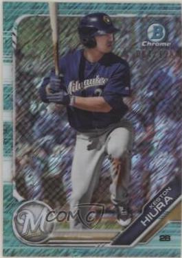 Keston Hiura [Aqua Shimmer Refractor] #BCP-54