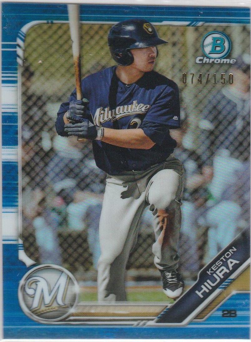 Keston Hiura [Blue Refractor] #BCP-54