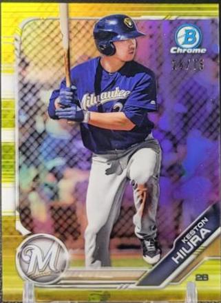 Keston Hiura [Yellow Refractor] #BCP-54