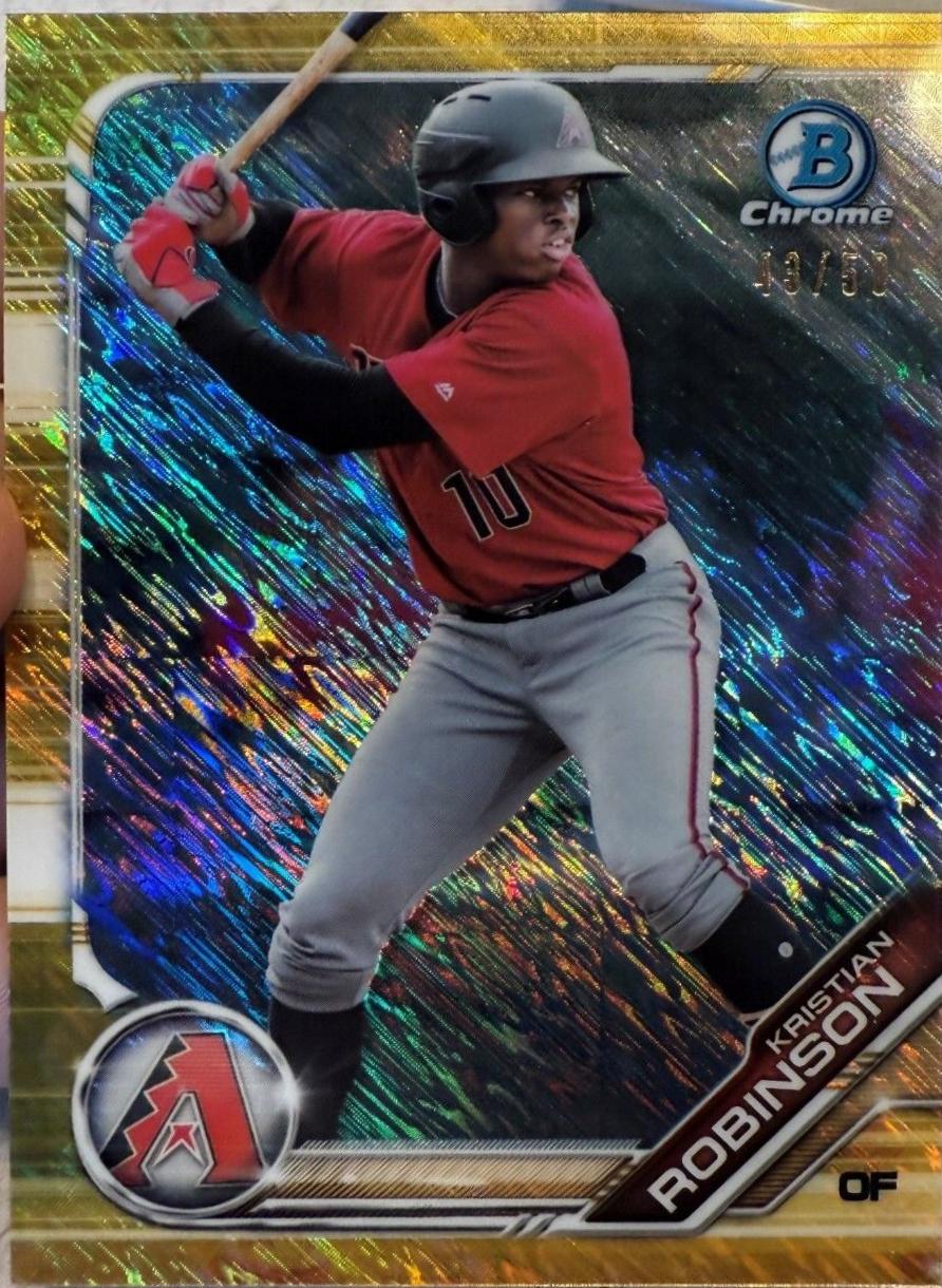 Kristian Robinson [Gold Shimmer Refractor] #BCP-165