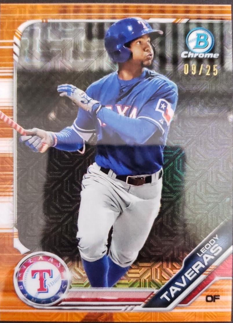 Leody Taveras [Orange Refractor] #BCP-18