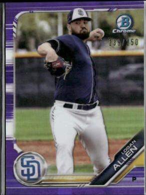 Logan Allen [Purple Refractor] #BCP-19
