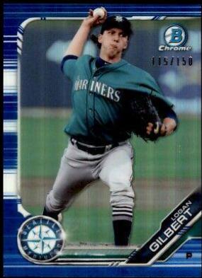 Logan Gilbert [Blue Refractor] #BCP-192