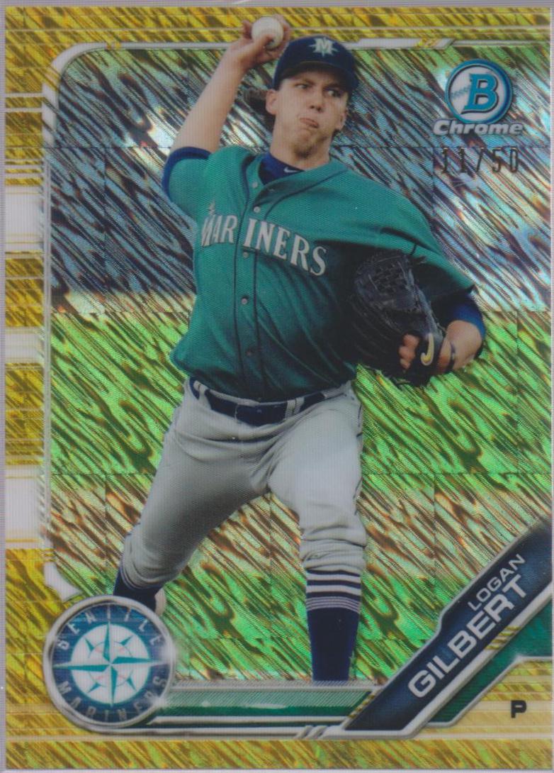 Logan Gilbert [Gold Refractor] #BCP-192