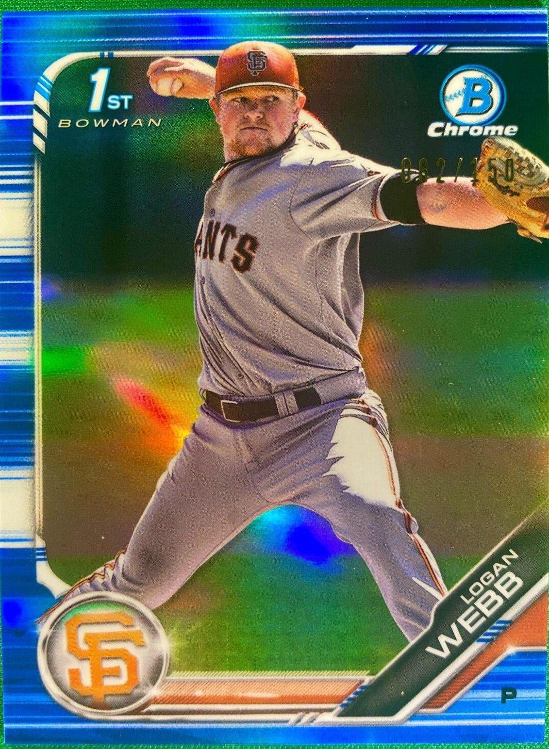 Logan Webb [Blue Refractor] #BCP-79