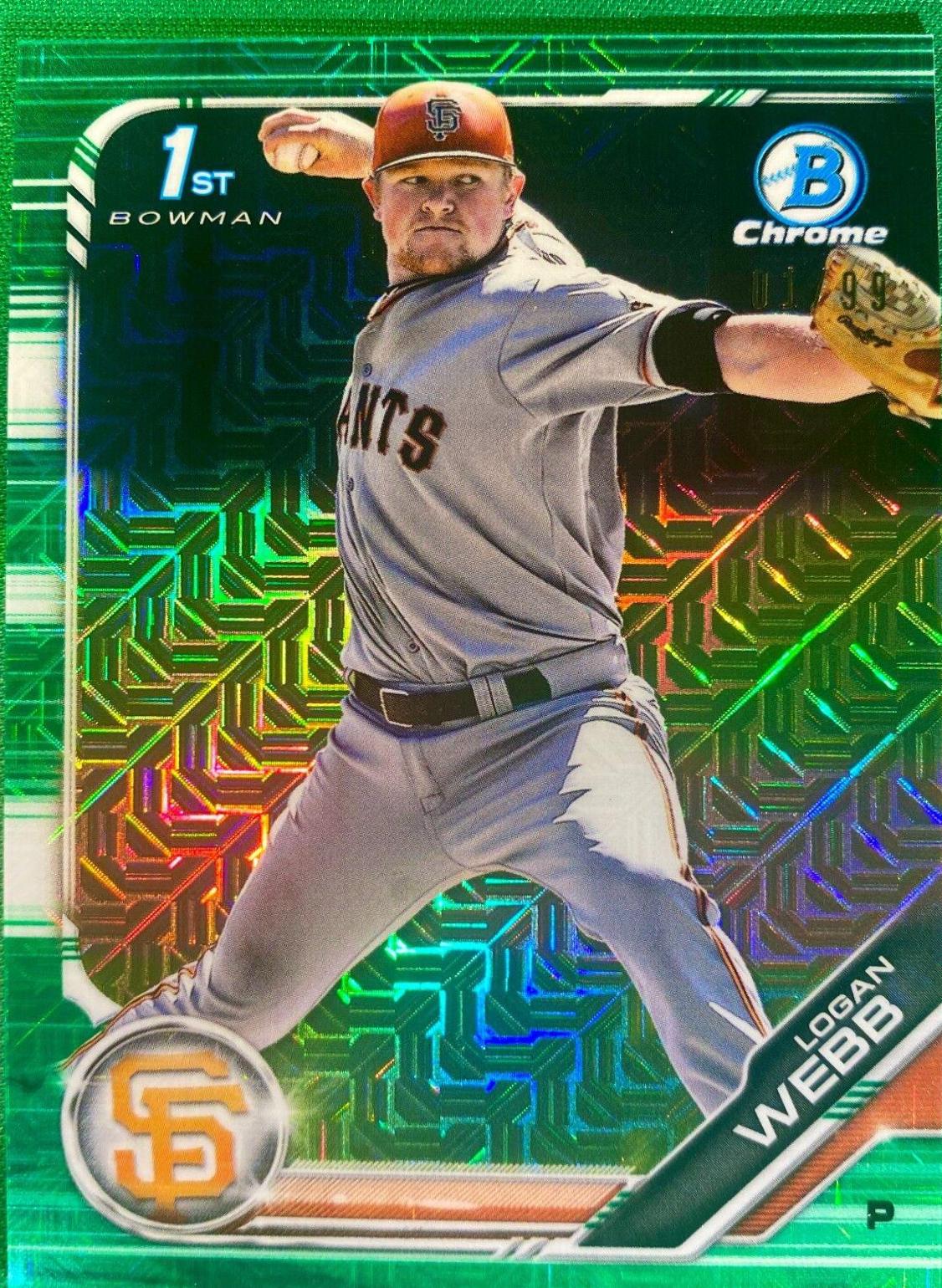 Logan Webb [Green Refractor] #BCP-79