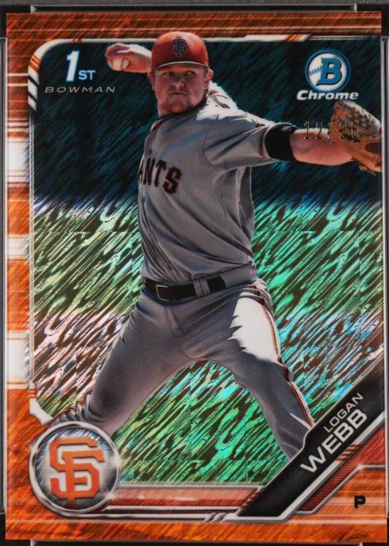 Logan Webb [Orange Shimmer] #BCP-79