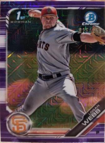 Logan Webb [Purple Refractor] #BCP-79