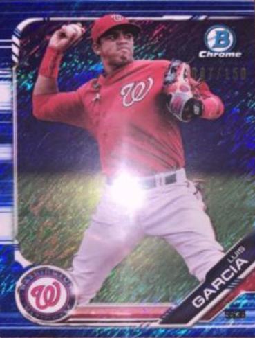 Luis Garcia [Blue Shimmer Refractor] #BCP-64