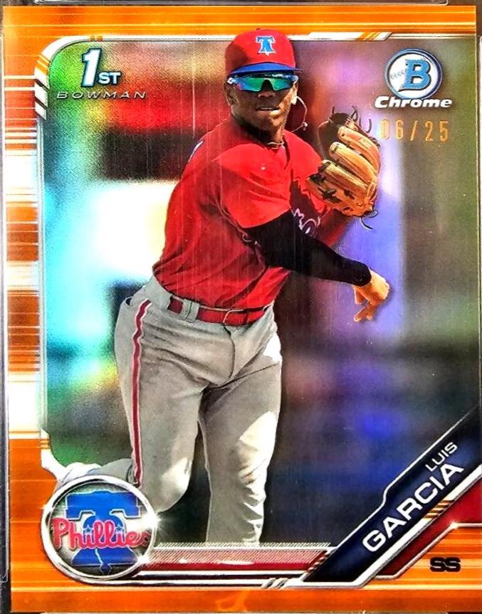 Luis Garcia [Orange Refractor] #BCP-237