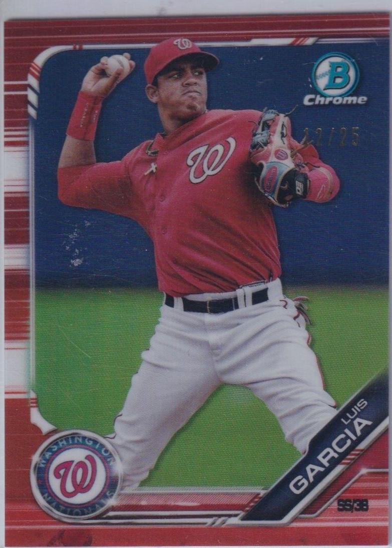 Luis Garcia [Orange Refractor] #BCP-64
