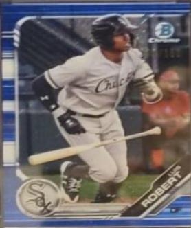 Luis Robert [Blue Shimmer Refractor] #BCP-44