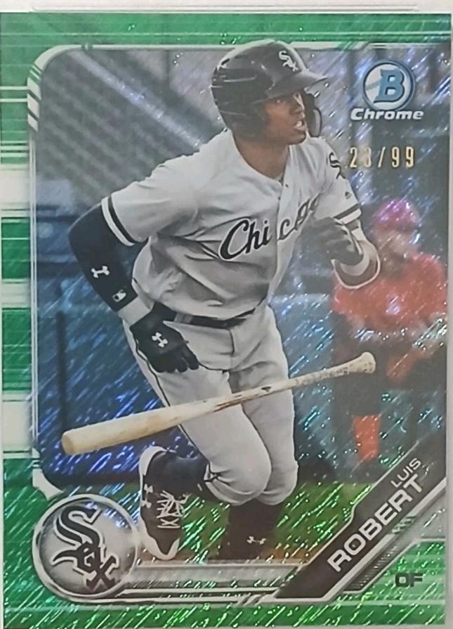Luis Robert [Green Shimmer Refractor] #BCP-44