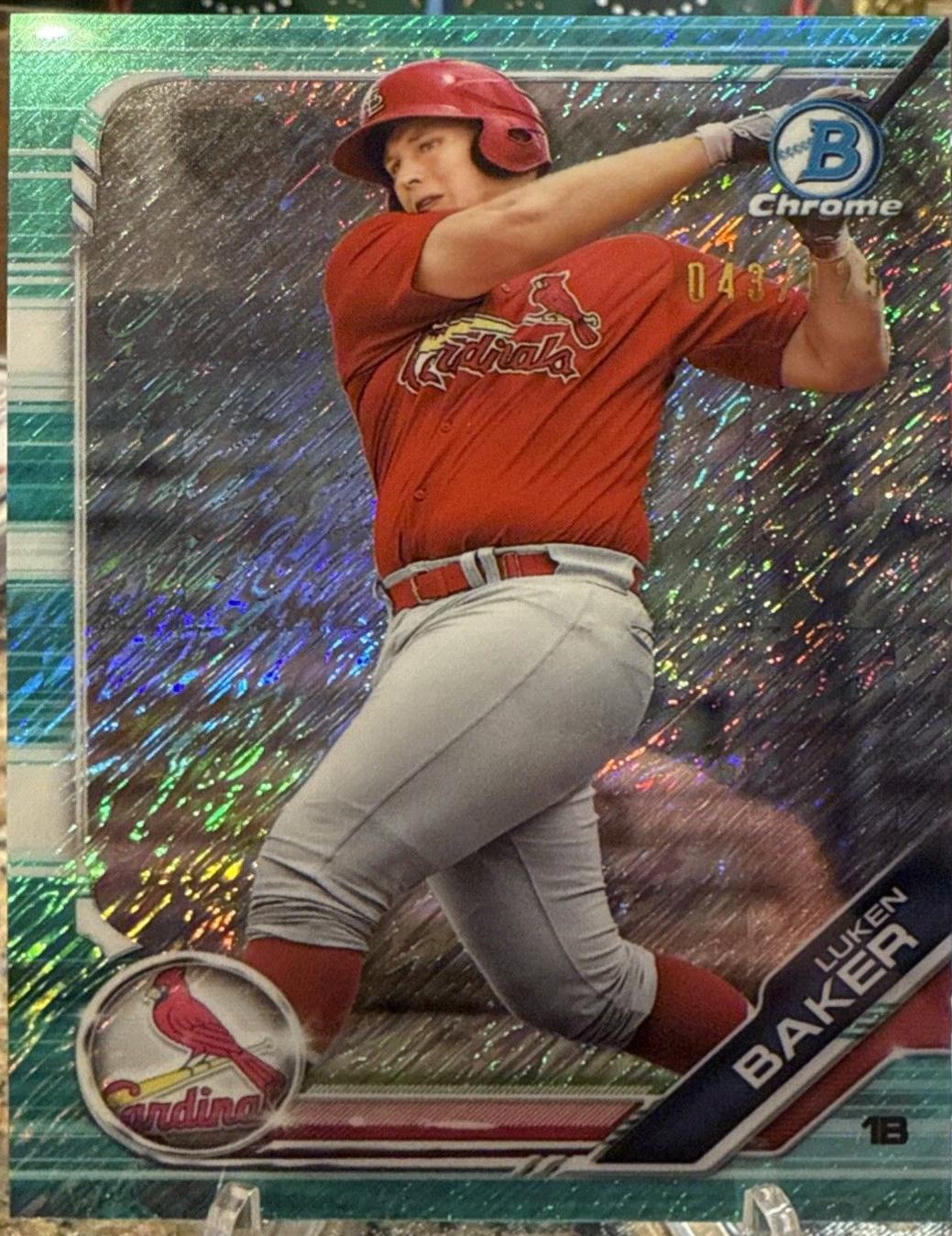 Luken Baker [Aqua Refractor] #BCP-116
